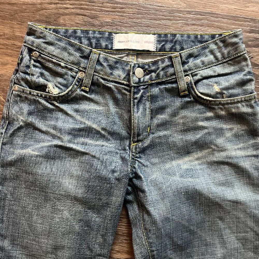 Paper Denim & Cloth Woman's Distressed Jeans 05153 ID Size 25 N-NYC-03